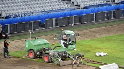 'Irreparable' Lille Euro 2016 pitch relaid