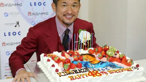 Golden Japanese oldie 'Kazu' breaks goal record - at 49