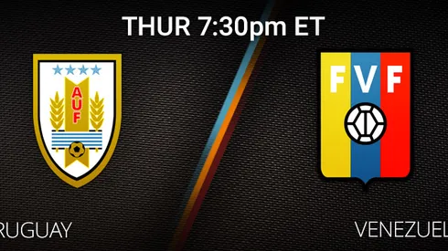 Where to find Uruguay vs. Venezuela on US TV and streaming