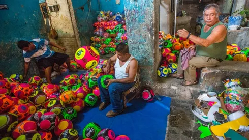 Ball-making Mexico town fights to get back in the game