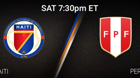 Where to find Haiti vs. Peru Copa America game on TV