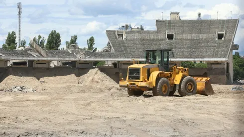 Relic of Puskas glory days bulldozed in Hungary