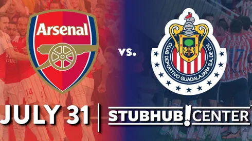 Arsenal vs. Chivas friendly to be televised live on FOX Sports 1