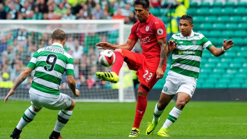 Griffiths puts struggling Celtic in Champions League driving seat