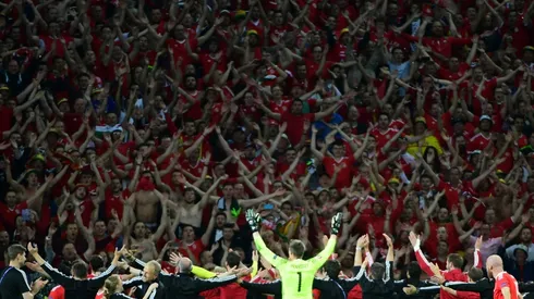 Welsh fans begin invasion of Lyon for Euro 2016 match