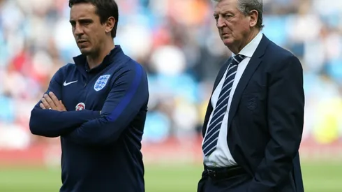 Gary Neville slams talk of Hodgson rift