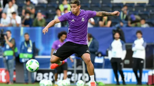 Zidane expects James to remain at Madrid