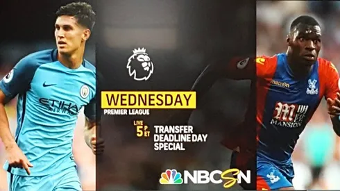 NBC Sports to broadcast Transfer Deadline Day Special
