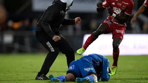 Swedish goalkeeper's attacker 'had bet on game'