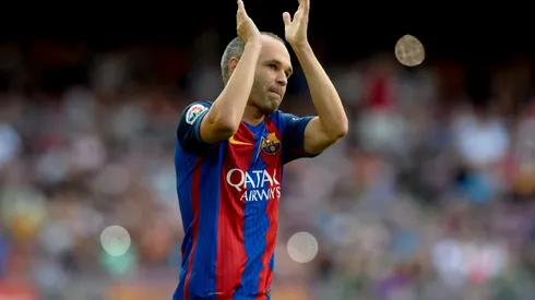 Iniesta out with knee injury