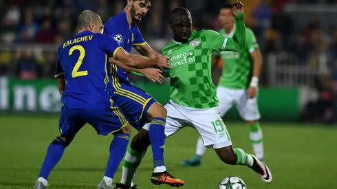 Banana-throwing mars PSV clash at Rostov in Russia