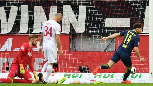 Record-signing Burke nets for unbeaten Leipzig