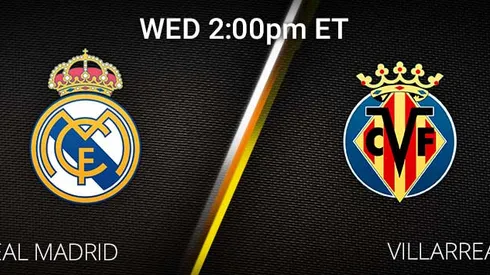 Where to find Real Madrid vs. Villarreal: Sept. 21, 2016