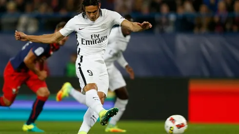 Cavani hits quadruple in PSG romp