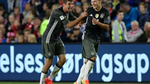 Mueller, Kimmich fire Germany past Norway