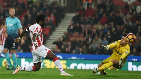 Bony back among the goals in Stoke win