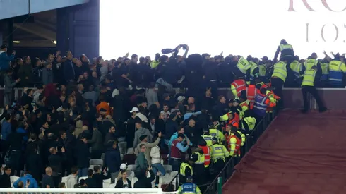 Seven held over violence at West Ham-Chelsea cup game