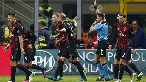 Ref got it wrong, slams Allegri as Milan stun Juve