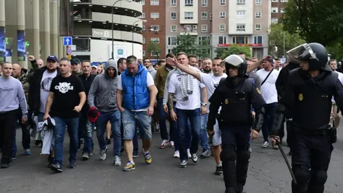 Seven injured as Polish fans clash with police in Madrid