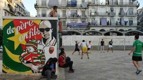 Pride on display at Algerian football derby