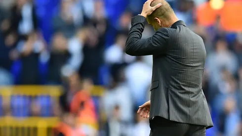 Guardiola asks for patience after setback at Spurs