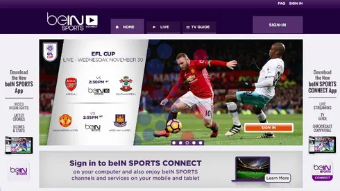How to watch beIN SPORTS Connect via fuboTV