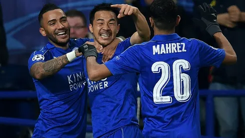 Okazaki and Mahrez fire Leicester into Champions League last 16