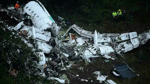 Colombia confirms crashed plane was out of fuel