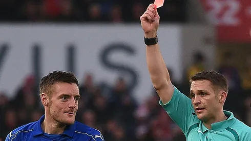 Leicester appeal Vardy red card
