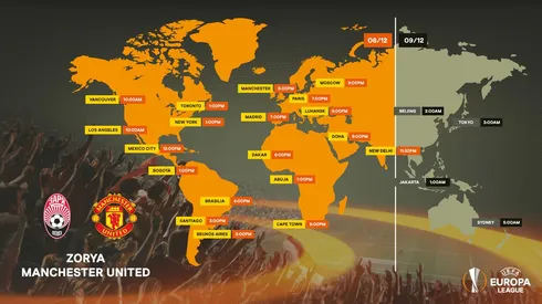 Where to find Zorya vs. Man United on US TV and streaming