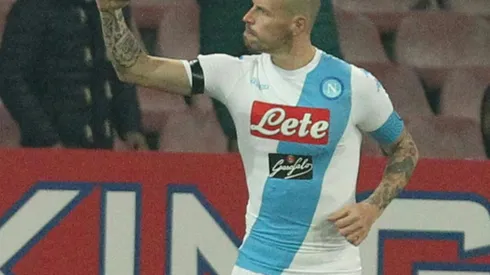 Hamsik targets Maradona's goal record at Napoli