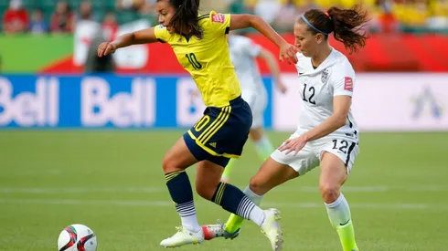 Yoreli Rincon, force in Colombia women's football game