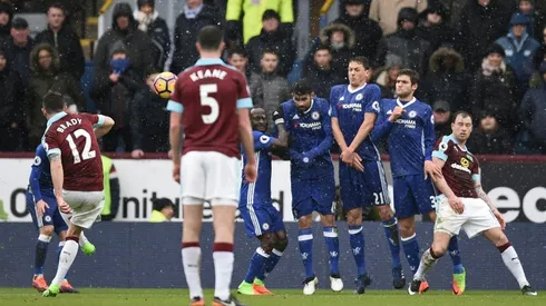 Burnley's Brady checks Chelsea charge