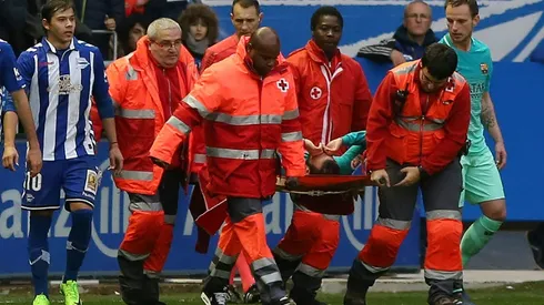 Barcelona's Vidal to miss rest of season