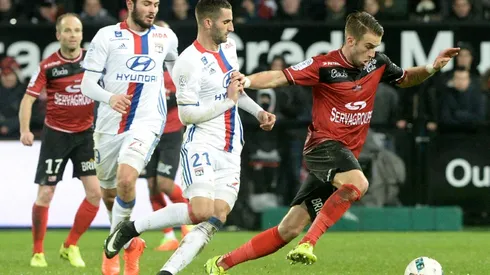 Struggling Lyon lose at Guingamp