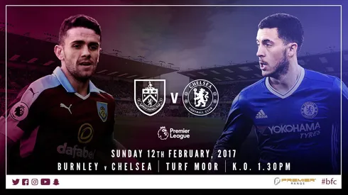 Where to find Burnley vs. Chelsea on US TV: Feb. 11, 2017