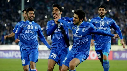Iran's Esteghlal fined over laser beams