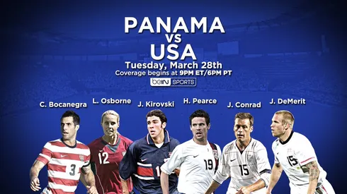 Panama vs. USA on US TV and streaming: March, 2017