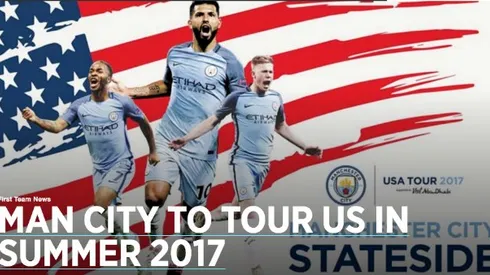 Manchester City announces 2017 summer tour of United States