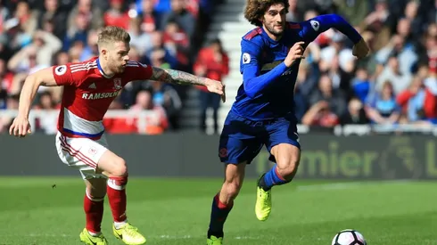 United on the up as Fellaini strikes