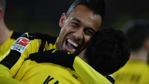 Aubameyang nets winner as Dortmund labor