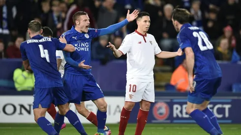 Leicester boss defends Vardy over Nasri cheat claim