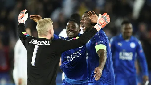Schmeichel thwarts Sevilla as Leicester rekindle fairytale