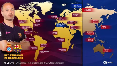 Where to find Espanyol vs. Barcelona on US TV and streaming