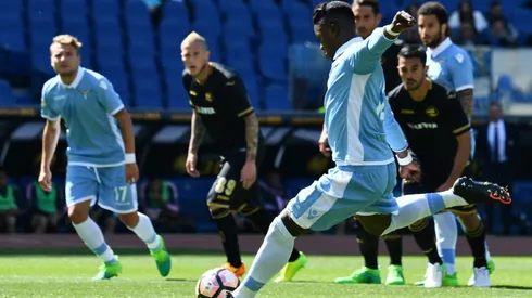 Balde hits five-minute hat-trick for Lazio