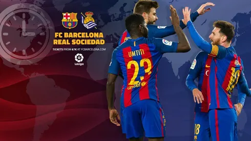 Where to find Barcelona vs. Real Sociedad: April 14, 2017