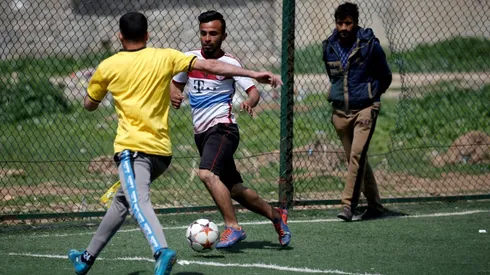 IS ouster clears way for football comeback in Iraq's Mosul