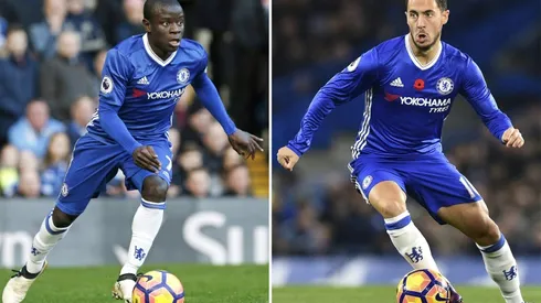 Chelsea's Kante and Hazard up for PFA player of year award