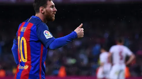 Italian muscle man comes to Messi rescue