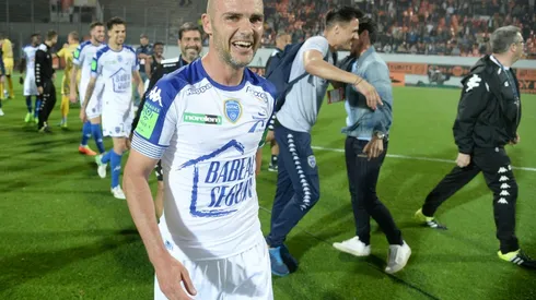 Lorient relegated in France after play-off defeat